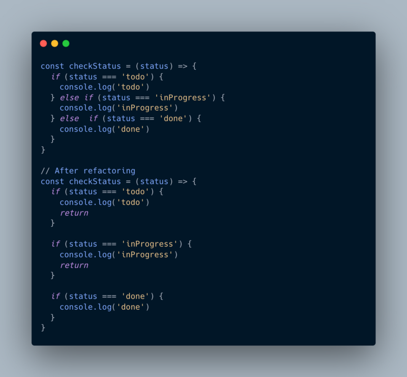 No code branching